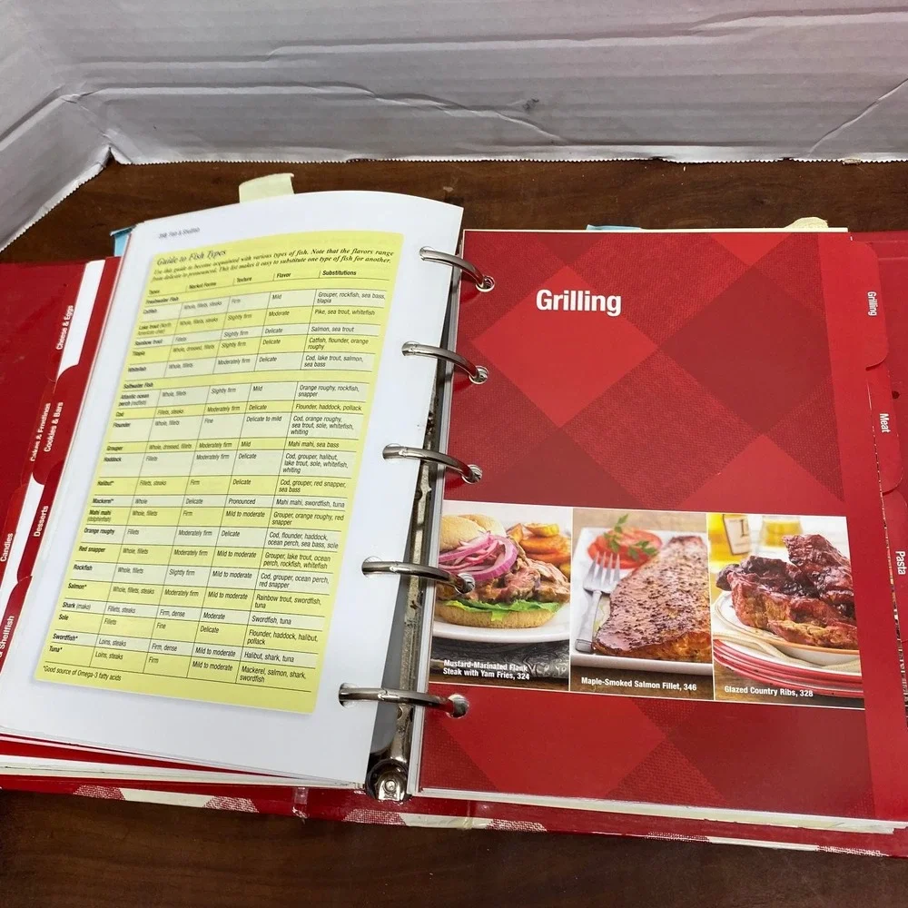Better Homes and Gardens New Cook Book 9th Edition 1997 Meredith Ring Binder